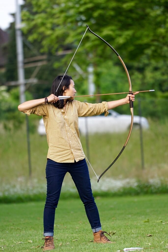 archery, bow and arrow, objectives, bow, woman, concentration, arrow, tense, archery, archery, archery, archery, archery